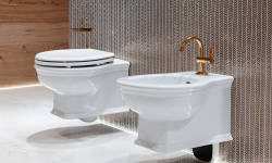 NOKEN ANTIC Унитаз подвесной с креплениями 540х390 мм, белый мини 3 3