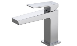 NOKEN SQUARE Однорычажный смеситель для раковины, без ДК, хром мини 1