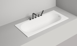 Salini ORNELLA KIT 170 Ванна встраиваемая 1700х750х590/610 мм, S-Sense - белый глянцевый мини 3 5
