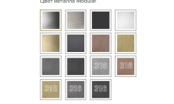 ALMAR MODULAR Внешняя часть термостата для ванны/душа на 2 или 3 потребителя, NB Brushed Nichel мини 3 4