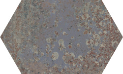 APAVISA RUST TITANIUM NATURAL HEXAGON 25х29 G-7230 мини 1