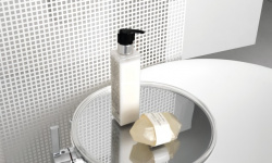 LAU KARTELL Напольный смеситель для ванны с ручным душем twinstick, шланг 1250 мм, хром мини 3 3