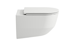 LAUFEN PRO Унитаз подвесной со скрытым ободком, 530x360 мм, белый мини 3 6