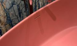 Salini PAOLA 172 Ванна свободностоящая с системой перелива 1720 x 825 x 622 мм, S-Stone- RAL матовый мини 3 7