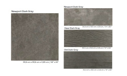 PORCELANOSA HAWI DARK GRAY 33.3x100 G-271 мини 3 2