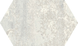 APAVISA RUST WHITE NATURAL HEXAGON 25х29 G-7230 мини 3 3