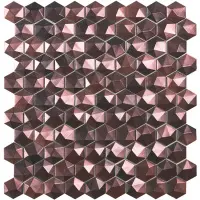 мозаика VIDREPUR MAGIC BRONZE HEX (3.5х3.5) 31.7х30.7