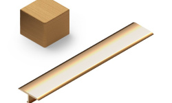 NEEXYDECOR профиль латунь брашированная 18х2700 (PVL36) мини 1