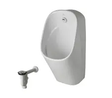 NOKEN ACRO COMPACT Писсуар с задним подводом воды и ИК-клапаном смыва (питание от 4х батареек 1,5В)
