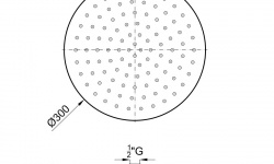 NK ENERGY Round Верхний душ Ø30 см, с шаровым соединением, 11,3 л/мин, хром мини 3 2