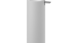 DW STONE SSP Дозатор для мыла настольный, Ø7 см, Н17 см, Белый/Хром мини 1