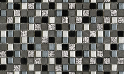LANTIC IMPERIA MIX SILVER BLUE BLACKS (1.5x1.5) 29.8x29.8 G-126 мини 1