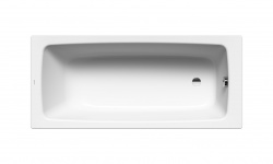 KLD CAYONO Mod 750 Ванна стальная 1700x750x410 мм, АНТИСЛИП с самоочищающимся покрытием, белый мини 1