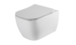 NOKEN LOUNGE Унитаз подвесной, с креплениями, белый матовый мини 1