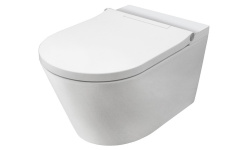 NOKEN ACRO COMPACT I-SMART Комплект подвесного унитаза с электронной крышкой 60х37 см, белый мини 1