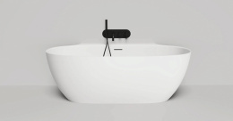 Salini ALDA WALL 170 Ванна пристенная 1707х903х595 мм, S-Sense-белый глянцевый