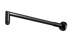 NOKEN Rondo Кронштейн настенный для душа 40 см, черный мини 1