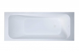 Salini ORLANDA KIT 160 Ванна встраиваемая 1600х700х610 мм, S-Stone - белый матовый/фурнитура белый