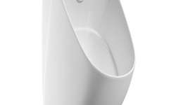 AQUEDUTO PRO Писсуар с автоматическим смывом, 300х335х690 мм, белый глянцевый мини 1