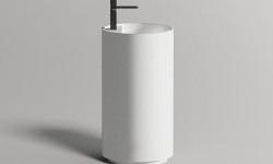 Salini ARMONIA TOP 01 Раковина напольная 450х450х850/950 мм, без перелива, S-Sense - белый глянец мини 1