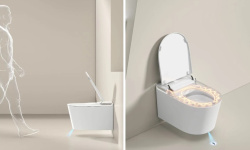 ALLEN BRAU SMART Унитаз подвесной умный, торнадо, с функцией биде, 588x375хH350 мм, белый мини 3 13