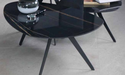GD CICLOPE H420 Столик кофейный, 1100xН420x700 мм, Marble G3. Спецзаказ! мини 3 3