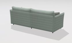 GAMADECOR STRIPES S2 2B Диван на ножках в комплекте 268x105 см, Спецзаказ! мини 3 4