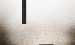 GESSI Потолочный излив, Ø30 мм, Black Metal Brushed PVD мини 3 7