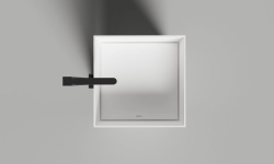 Salini ARMONIA SQUARE 01 Раковина напольная 450х450х900 мм, S-Stone-белый матовый мини 3 5