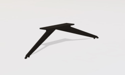 GAMADECOR Ножка для дивана 140x150x8,30 мм мини 1