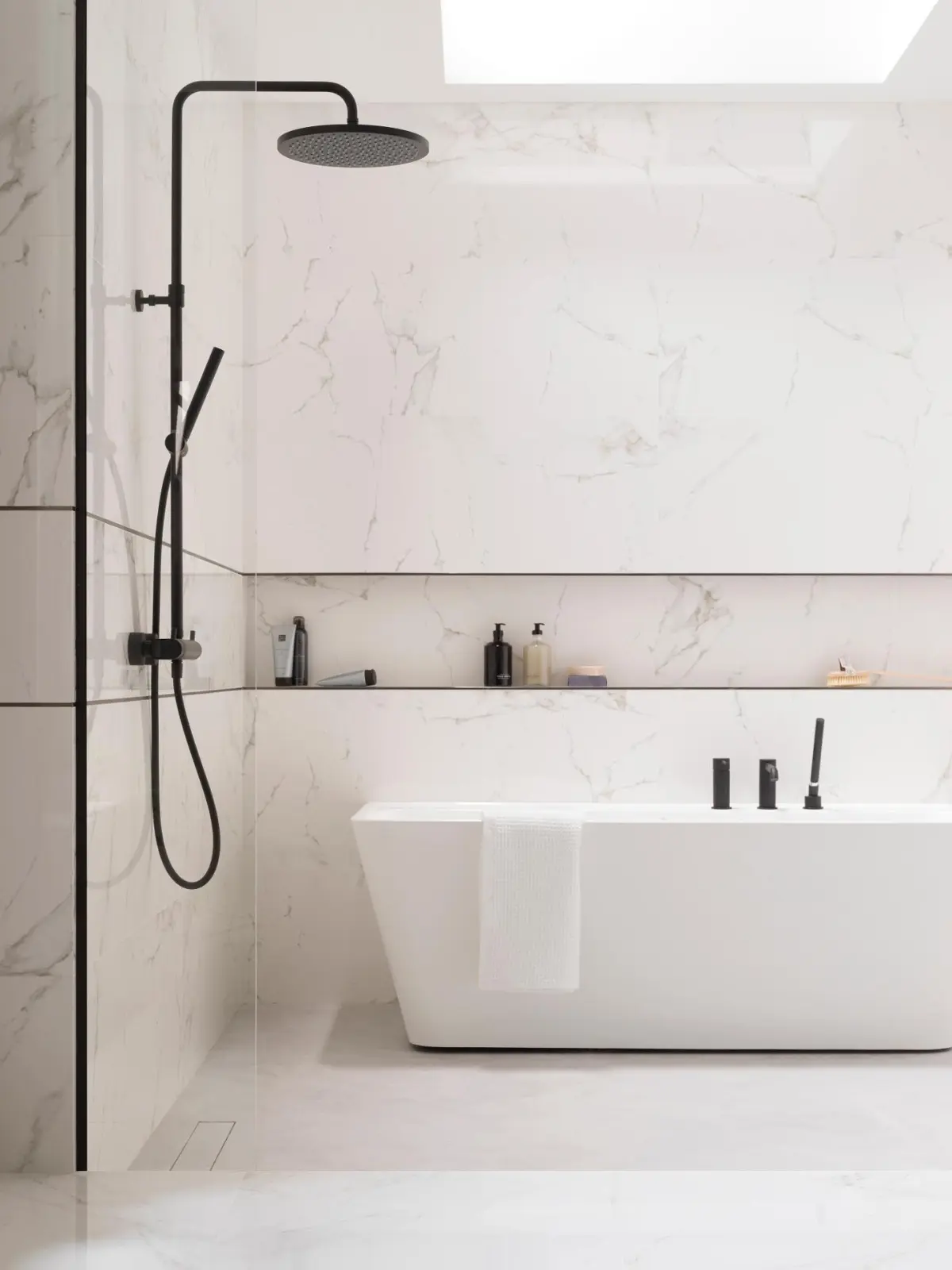 керамическая плитка PORCELANOSA MARMOL CARRARA BLANCO 45x120 G-270, фото 4