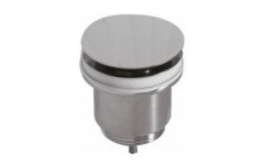 GLOBO Донный клапан сlick-сlack для раковин с отверстием перелива, хром мини 1
