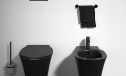 IS OLEAS M2 Механическая панель смыва, двойной смыв, A6 Black (Черный) мини 3 4