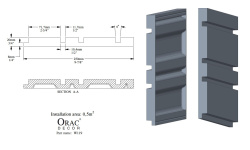 ORAC 3D ПАНЕЛЬ 20x250x2000 мини 3 4