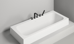 Salini ORLANDA AXIS 180 Ванна встраиваемая 1804х800х600 мм, S-Sense - RAL матовый мини 3 7