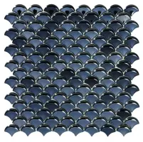 мозаика VIDREPUR DIMENSION BLACK BR (3.6х2.9) 32.4х31.7
