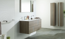 GAMADECOR TRAVAT Пенал подвесной 30x160x30 см, ламинат Camel мини 3 3