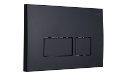LOGAN SPACE Кнопка смыва двойная, Black Mattе мини 3 2
