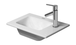 DURAVIT ME by Starck Раковина для мебели с переливом, 1 отв., 430x300 мм, белый мини 1