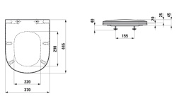 LAUFEN LUA Сиденье для унитаза с микролифтом, белый мини 3 2