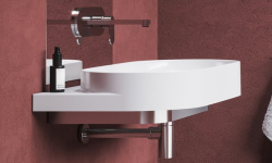 RAVAK YARD 800 Раковина накладная для установки на консоль, БЕЗ отверстий, 805х500х125 мм, белый мини 3 4