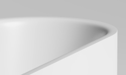 Salini PERLA Ванна свободностоящая 1700х800x605 мм, S-Stone- белый матовый мини 3 5