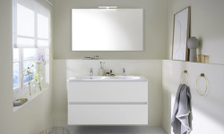 BURGBAD ROCIO Подсветка для зеркала/зеркального шкафа, хром мини 3 5