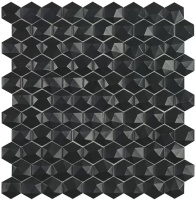 VIDREPUR NORDIC BLACK MT HEXAGON (3.5Х3.5) 31.7х30.7