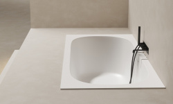 Salini ORNELLA KIT 180 Ванна встраиваемая 1800х800х600 мм, S-Sense - белый матовый/фурнитура белый мини 3 6