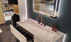 VB FINION Комплект мебели с раковиной, White Matt Lacquer/AnthraciteMatt Lacque/альп. белый мини 3 6