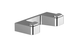 RAVAK Крючок двойной TD 100.00, хром мини 1