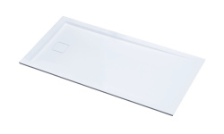 Salini CAPRI Поддон для душа 1500х800х82 мм, с сифоном, S-Stone - белый матовый мини 1