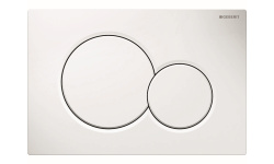 GEB SIGMA 01 Клавиша для двойного смыва, белый «Alpine» мини 1