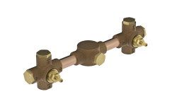 STELLA SIRIUS Смесителя для раковины на 3 отверстия из стены, хром мини 3 2